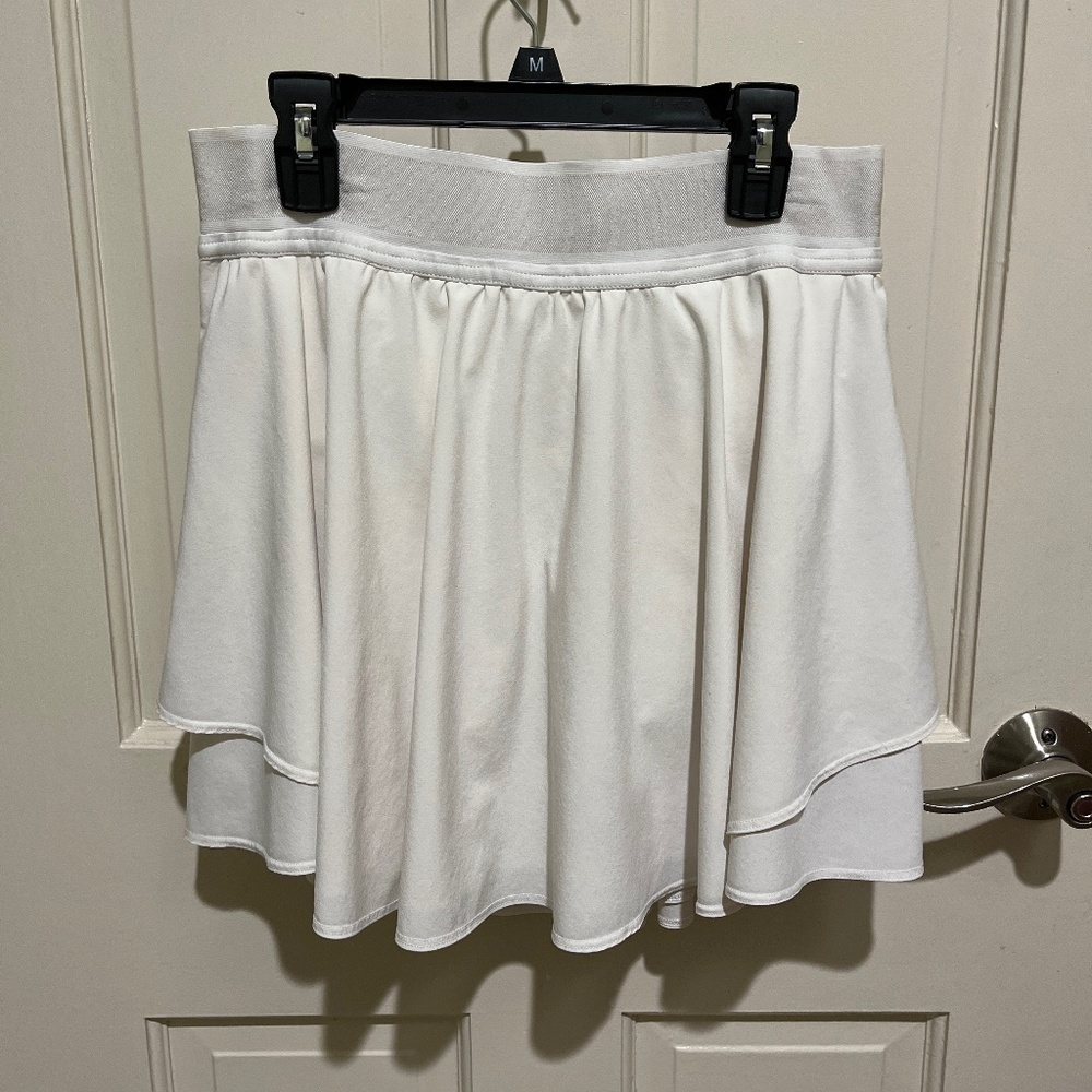 lululemon athletica White Layered Tennis Skirt